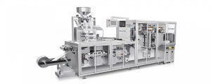 JORNEN BMR270 high-speed rotary blister packaging machine for pharmaceutical solid dosage packaging.