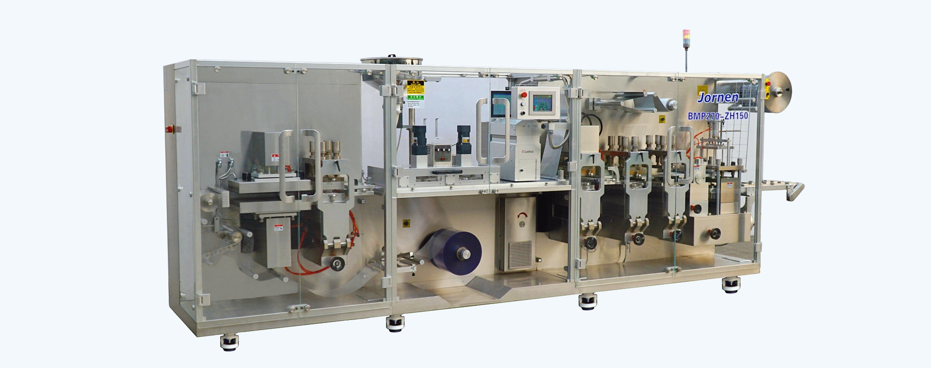 blister machine working