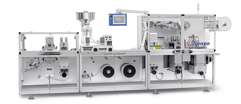 cGMP-compliant balcony-style cantilever blister packaging machine