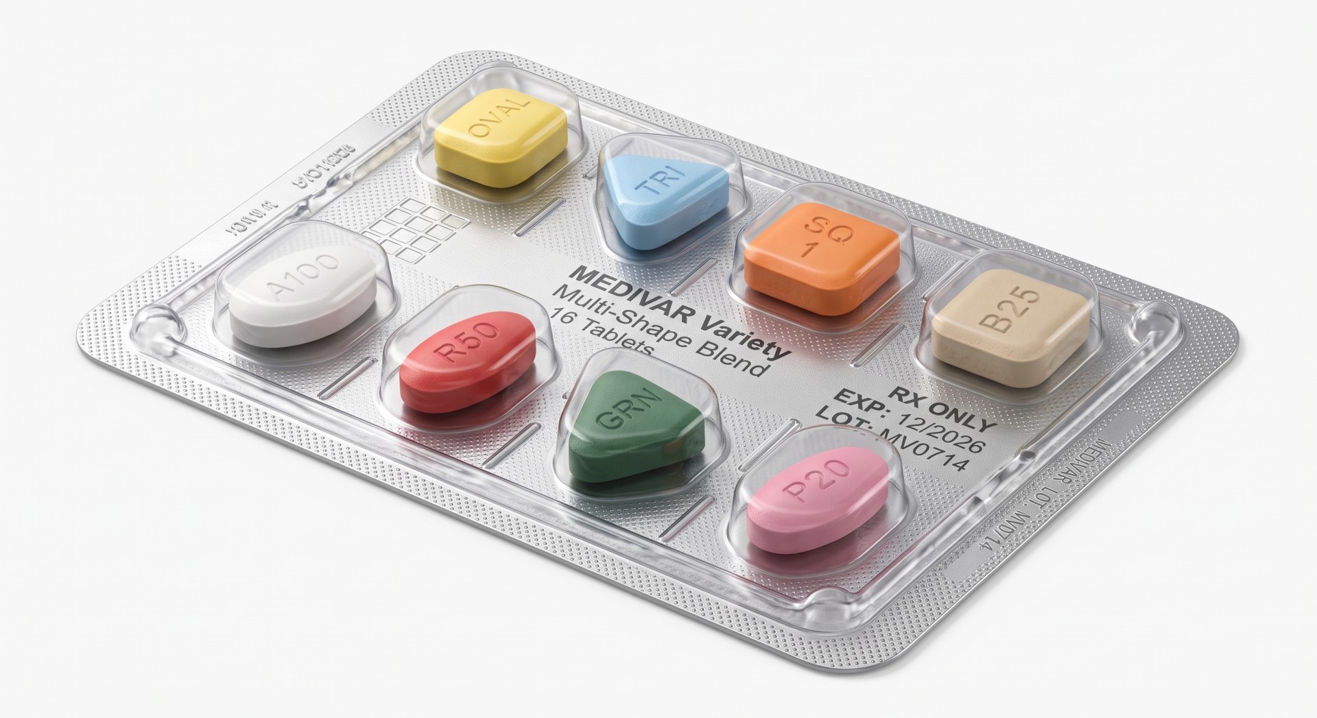 Irregular-Shaped Tablets Blister Packaging Machine Solution